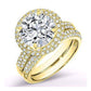 Winterberry Diamond Matching Band Only (engagement Ring Not Included) For Ring With Round Center yellowgold