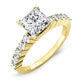 Magnolia Princess Diamond Engagement Ring (Lab Grown Igi Cert) yellowgold