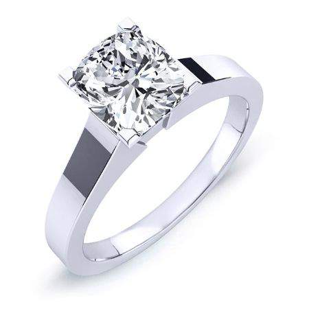 Rosemary Cushion Diamond Engagement Ring (Lab Grown Igi Cert) whitegold