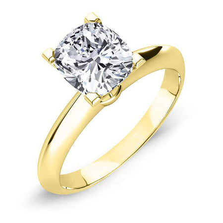 Senna Cushion Diamond Engagement Ring (Lab Grown Igi Cert) yellowgold