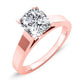 Snowdrop Cushion Diamond Engagement Ring (Lab Grown Igi Cert) rosegold