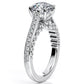Nala Round Diamond Engagement Ring (Lab Grown Igi Cert) whitegold