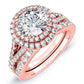Viola Moissanite Matching Band Only (engagement Ring Not Included) For Ring With Round Center rosegold
