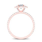 Juniper Cushion Diamond Engagement Ring (Lab Grown Igi Cert) rosegold