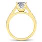 Yarrow Cushion Diamond Engagement Ring (Lab Grown Igi Cert) yellowgold