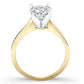 Rosemary Round Diamond Engagement Ring (Lab Grown Igi Cert) yellowgold