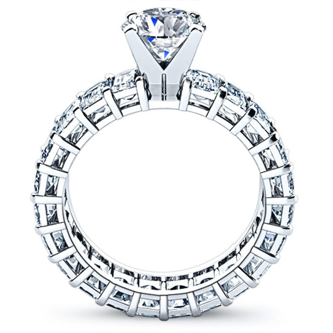 Linnea Round Diamond Engagement Ring (Lab Grown Igi Cert) whitegold