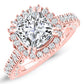 Varda Diamond Matching Band Only (engagement Ring Not Included) For Ring With Princess Center rosegold