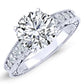 Romy Moissanite Matching Band Only (engagement Ring Not Included) For Ring With Round Center whitegold