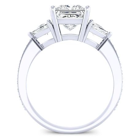 Snowdonia Princess Diamond Engagement Ring (Lab Grown Igi Cert) whitegold