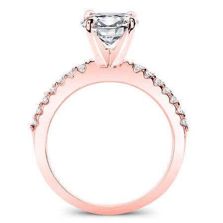 Dahlia Cushion Diamond Engagement Ring (Lab Grown Igi Cert) rosegold