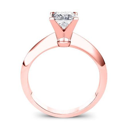 Senna Princess Diamond Engagement Ring (Lab Grown Igi Cert) rosegold