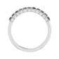 Tiana Asscher Trendy Diamond Wedding Ring whitegold