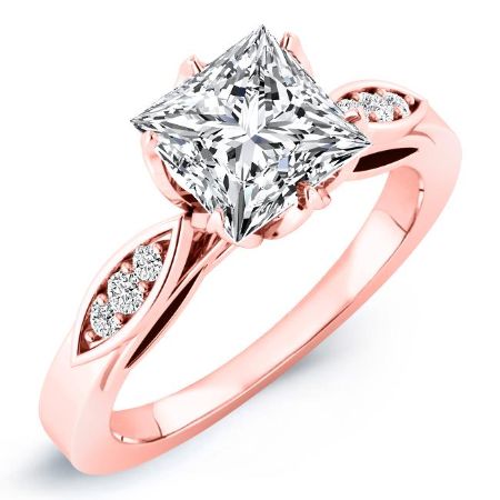 Pieris Princess Diamond Bridal Set (Lab Grown Igi Cert) rosegold