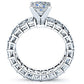 Linnea Princess Diamond Engagement Ring (Lab Grown Igi Cert) whitegold