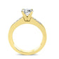 Jessamine Cushion Diamond Engagement Ring (Lab Grown Igi Cert) yellowgold