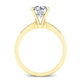 Poppy Round Diamond Engagement Ring (Lab Grown Igi Cert) yellowgold