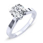 Zahara Diamond Matching Band Only (engagement Ring Not Included) For Ring With Round Center whitegold