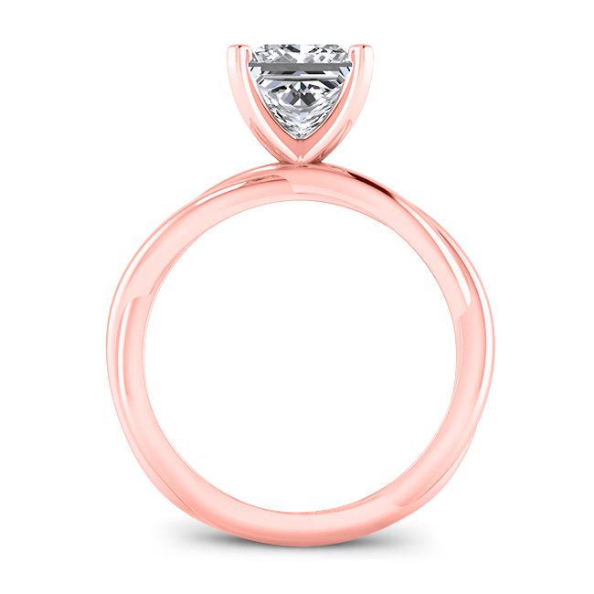 Baneberry Princess Diamond Engagement Ring (Lab Grown Igi Cert) rosegold