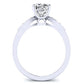 Mulberry Cushion Diamond Engagement Ring (Lab Grown Igi Cert) whitegold