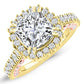 Varda Diamond Matching Band Only (engagement Ring Not Included) For Ring With Princess Center yellowgold