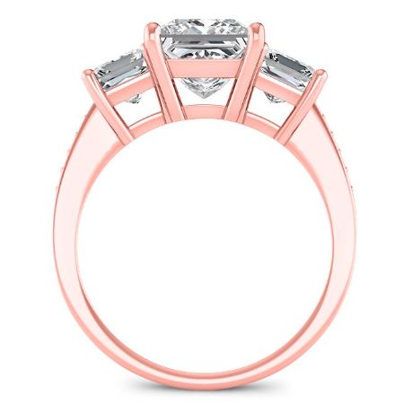 Dietes Princess Diamond Engagement Ring (Lab Grown Igi Cert) rosegold