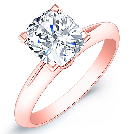 Senna Cushion Moissanite Bridal Set rosegold