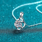 Lodie Moissanite Necklace whitegold