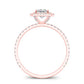 Juniper Princess Diamond Engagement Ring (Lab Grown Igi Cert) rosegold