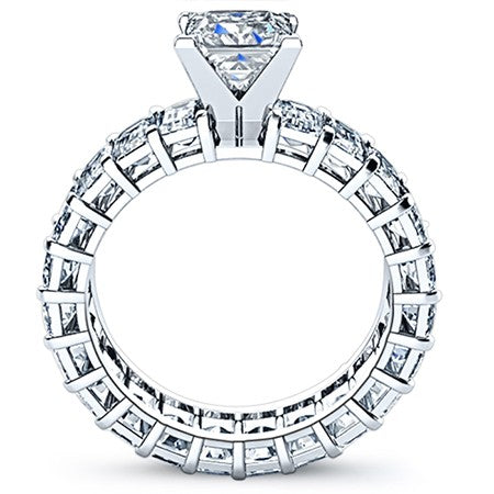 Blossom Princess Diamond Engagement Ring (Lab Grown Igi Cert) whitegold