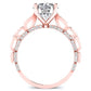 Peregrine Round Diamond Engagement Ring (Lab Grown Igi Cert) rosegold