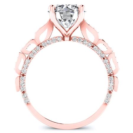 Peregrine Round Diamond Engagement Ring (Lab Grown Igi Cert) rosegold