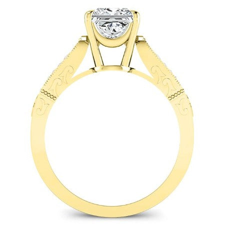 Heath Princess Diamond Engagement Ring (Lab Grown Igi Cert) yellowgold