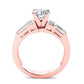 Bluebell Round Diamond Engagement Ring (Lab Grown Igi Cert) rosegold
