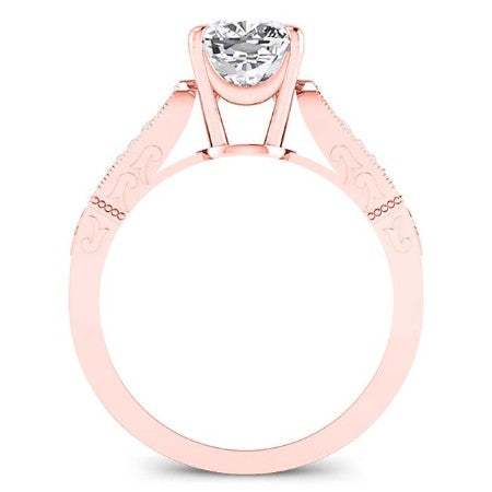 Heath Cushion Diamond Engagement Ring (Lab Grown Igi Cert) rosegold