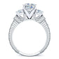 Angelonia Cushion Diamond Engagement Ring (Lab Grown Igi Cert) whitegold