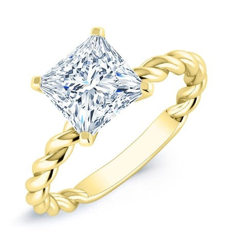 Balsam Princess Diamond Bridal Set (Lab Grown Igi Cert) yellowgold