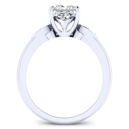 Lobelia Princess Diamond Engagement Ring (Lab Grown Igi Cert) whitegold