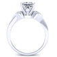 Hibiscus Princess Diamond Engagement Ring (Lab Grown Igi Cert) whitegold