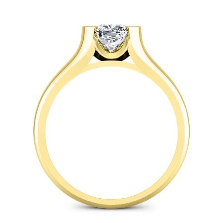 Jasmine Cushion Diamond Engagement Ring (Lab Grown Igi Cert) yellowgold