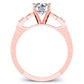 Venus Round Diamond Engagement Ring (Lab Grown Igi Cert) rosegold