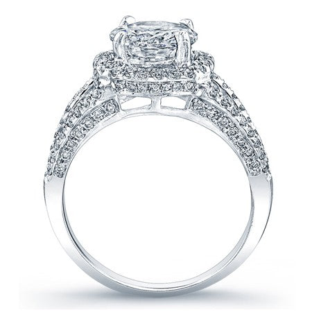 Honesty Round Diamond Engagement Ring (Lab Grown Igi Cert) whitegold