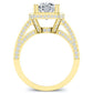 Buttercup Cushion Diamond Engagement Ring (Lab Grown Igi Cert) yellowgold