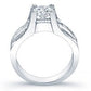Ilima Round Diamond Engagement Ring (Lab Grown Igi Cert) whitegold