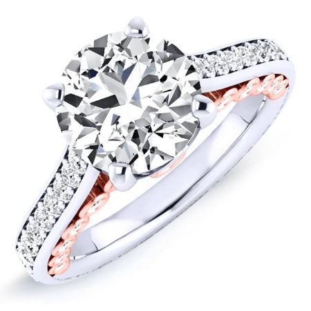 Nala Round Diamond Bridal Set (Lab Grown Igi Cert) whitegold