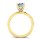 Baneberry Cushion Diamond Engagement Ring (Lab Grown Igi Cert) yellowgold