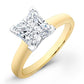 Rosemary Diamond Matching Band Only (engagement Ring Not Included) For Ring With Princess Center yellowgold