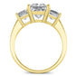 Dietes Princess Diamond Engagement Ring (Lab Grown Igi Cert) yellowgold