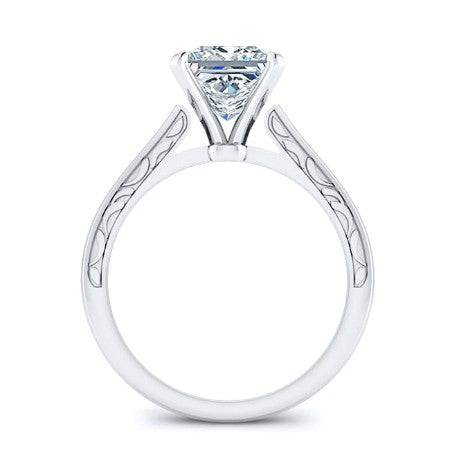 Astilbe Princess Diamond Engagement Ring (Lab Grown Igi Cert) whitegold