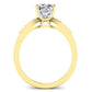 Mulberry Cushion Diamond Engagement Ring (Lab Grown Igi Cert) yellowgold